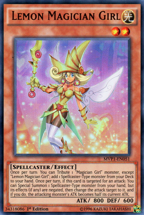 Lemon Magician Girl [MVP1-EN051] Ultra Rare | Rock City Comics