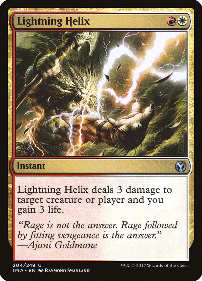 Lightning Helix [Iconic Masters] | Rock City Comics