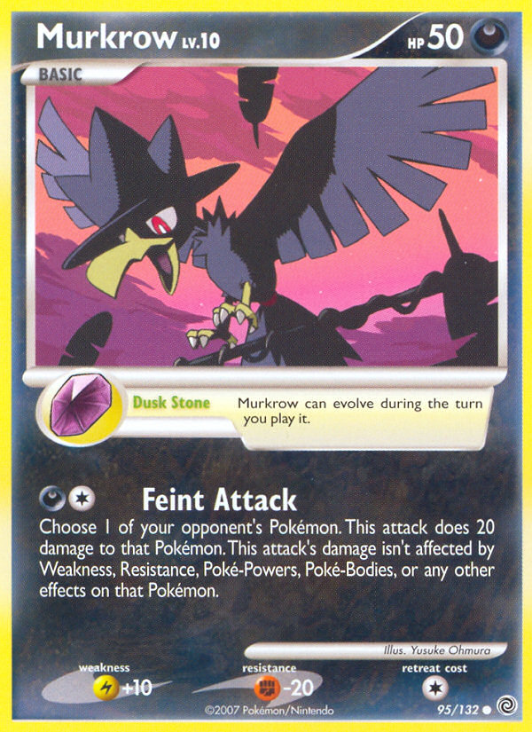 Murkrow (95/132) [Diamond & Pearl: Secret Wonders] | Rock City Comics