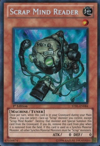 Scrap Mind Reader [STBL-EN084] Secret Rare | Rock City Comics