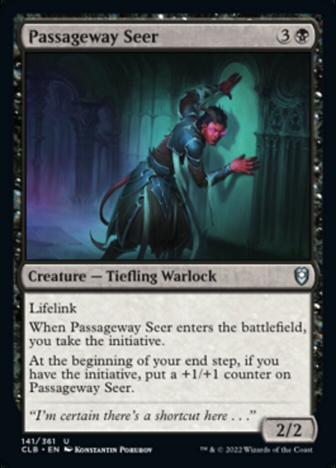 Passageway Seer [Commander Legends: Battle for Baldur's Gate] | Rock City Comics