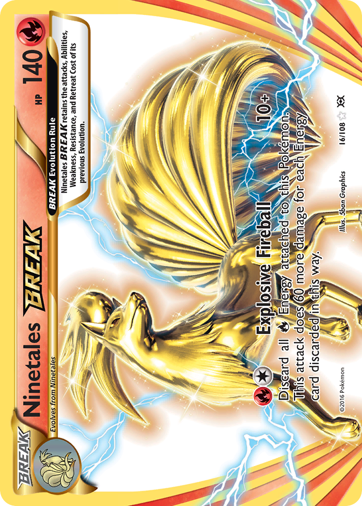 Ninetales BREAK (16/108) [XY: Evolutions] | Rock City Comics