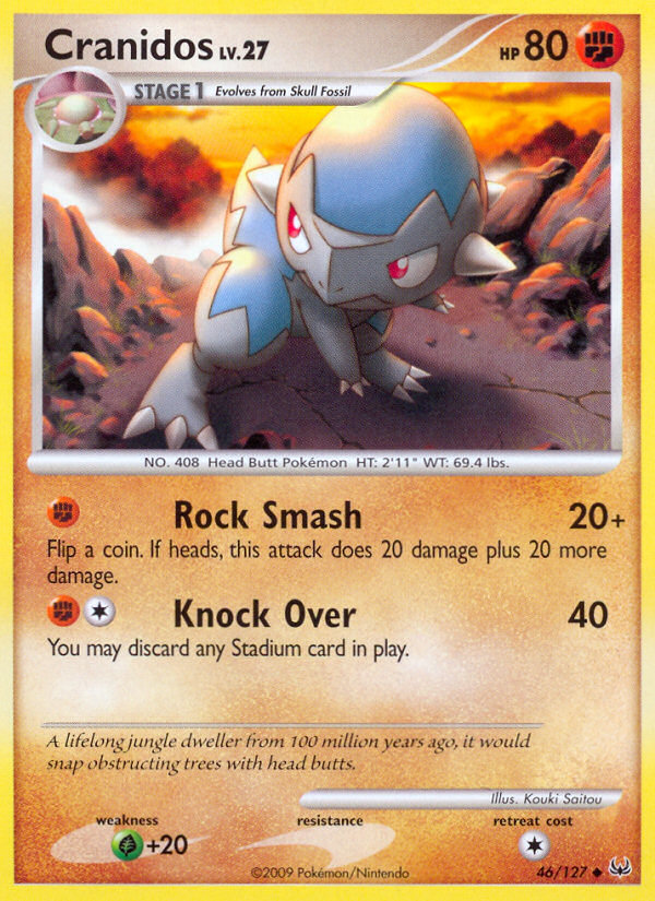 Cranidos (46/127) [Platinum: Base Set] | Rock City Comics