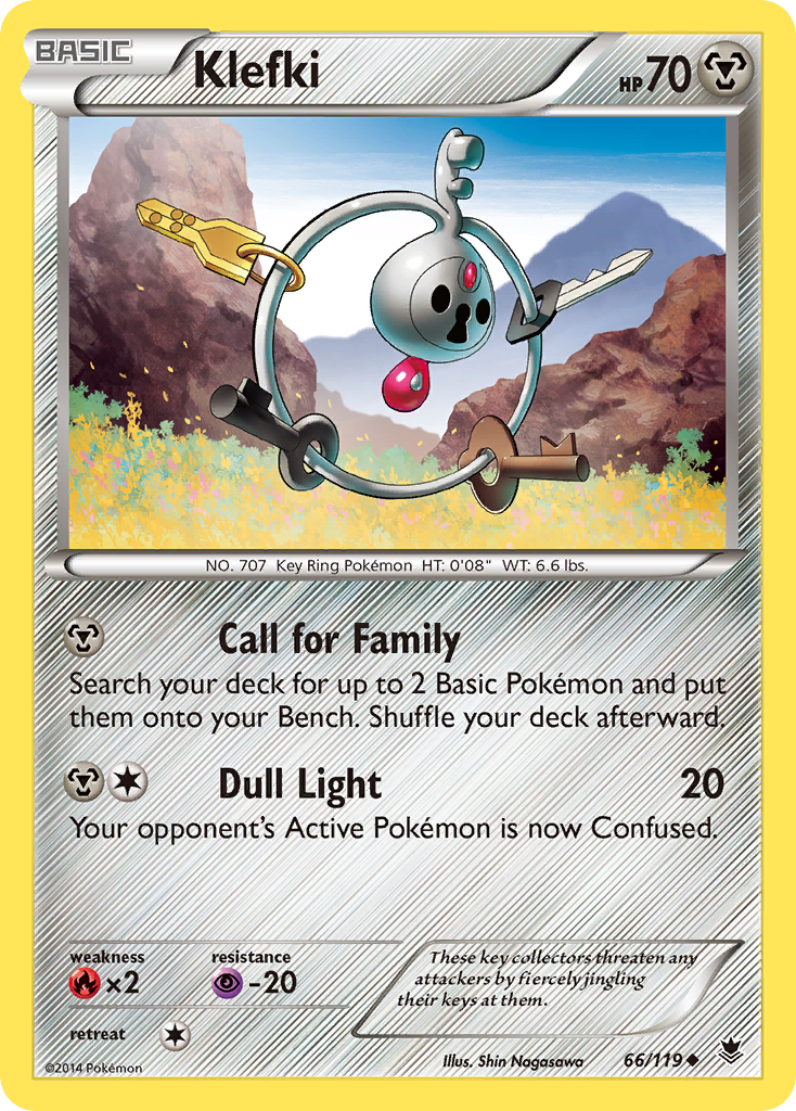 Klefki (66/119) [XY: Phantom Forces] | Rock City Comics