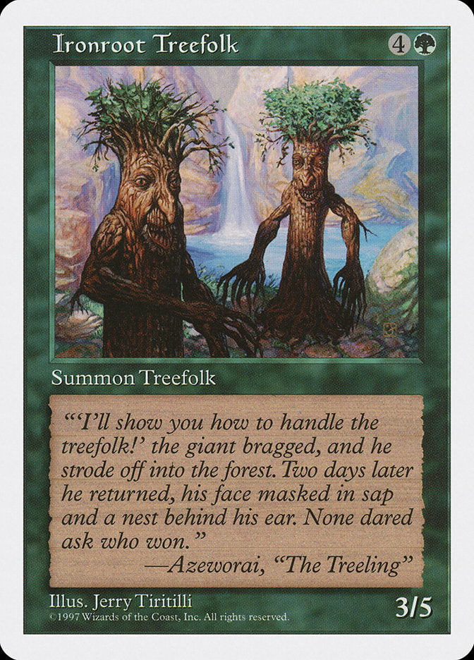 Ironroot Treefolk [Fifth Edition] | Rock City Comics