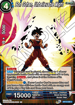 Son Gohan, Unbelievable Might (Common) [BT13-038] | Rock City Comics