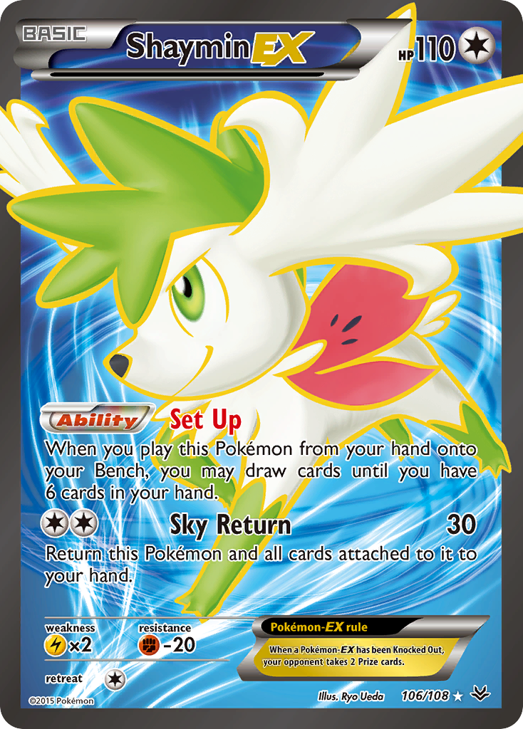 Shaymin EX (106/108) [XY: Roaring Skies] | Rock City Comics