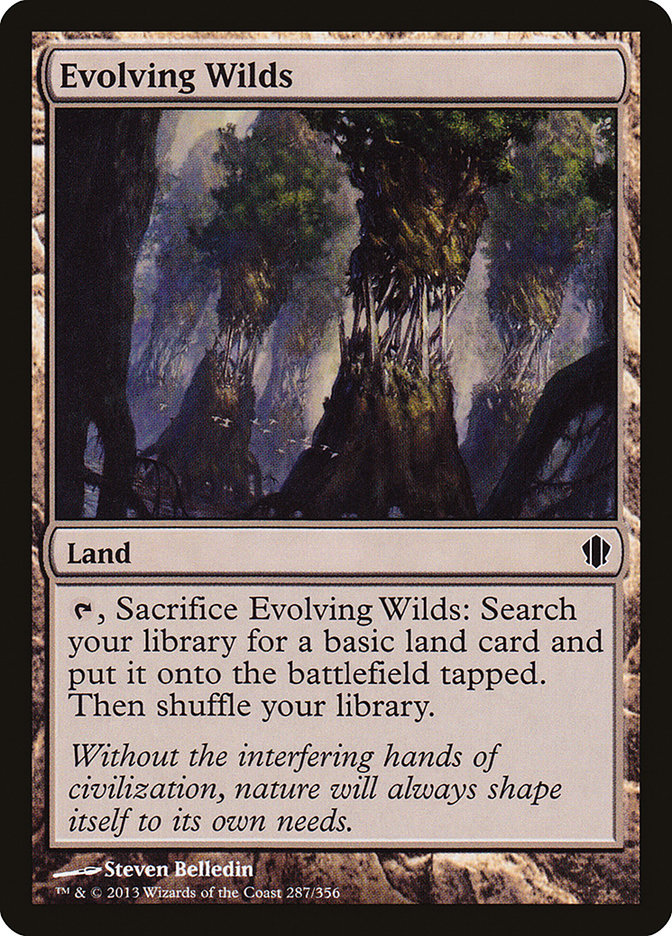 Evolving Wilds [Commander 2013] | Rock City Comics