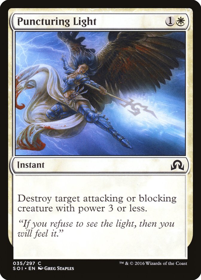 Puncturing Light [Shadows over Innistrad] | Rock City Comics