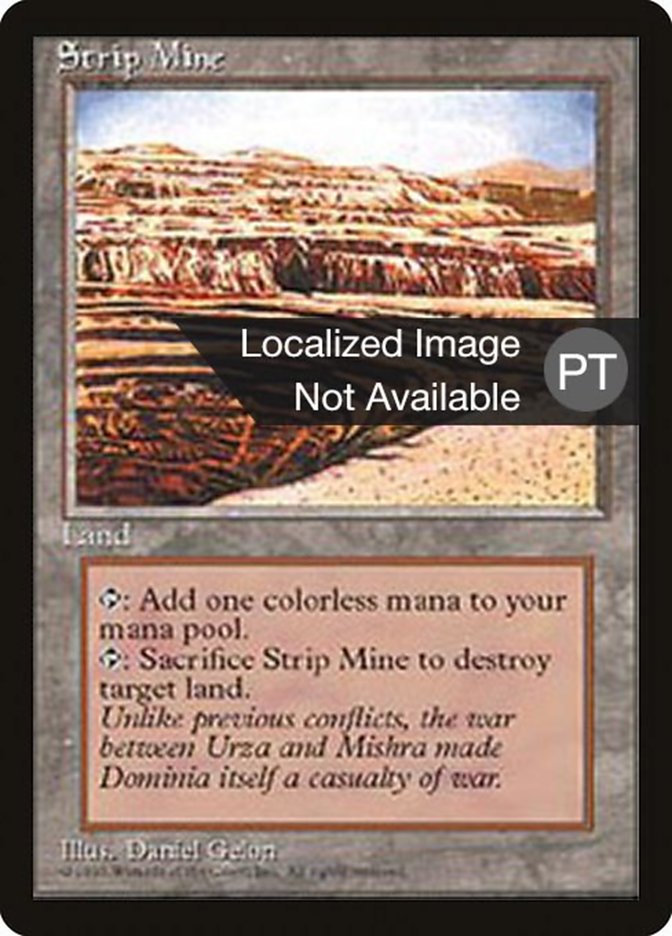 Strip Mine [Fourth Edition (Foreign Black Border)] | Rock City Comics