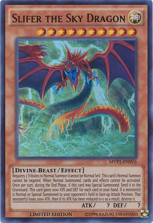 Slifer the Sky Dragon [MVP1-ENSV6] Ultra Rare | Rock City Comics