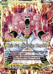 Majin Buu // Majin Buu, Absorption Complete (BT20-085) [Power Absorbed Prerelease Promos] | Rock City Comics