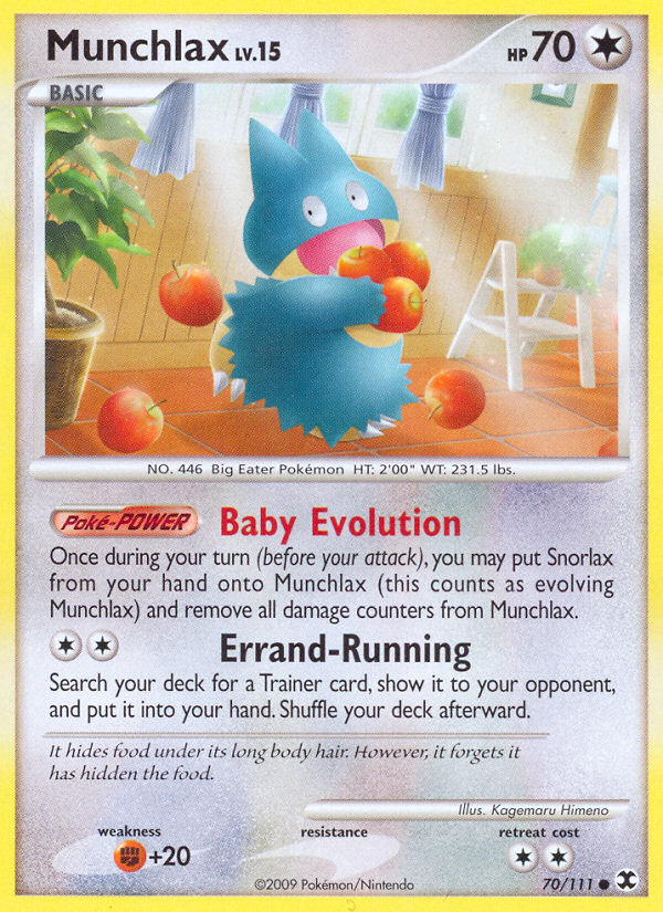 Munchlax (70/111) [Platinum: Rising Rivals] | Rock City Comics