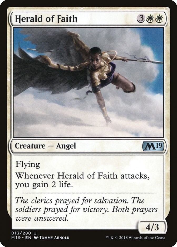 Herald of Faith [Core Set 2019] | Rock City Comics