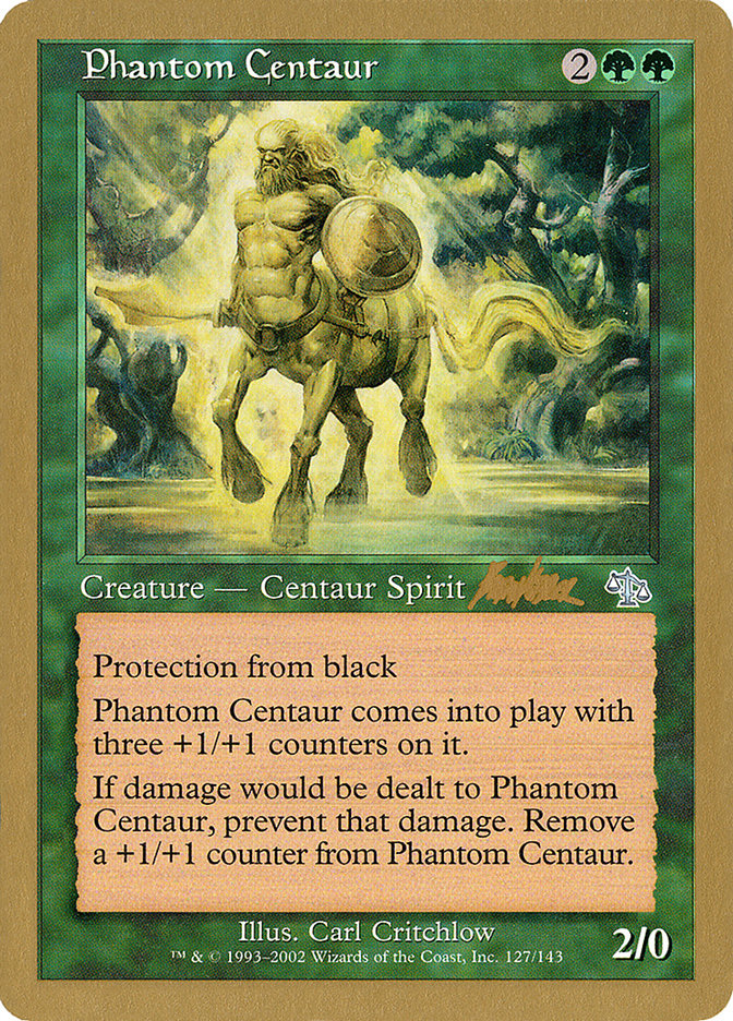 Phantom Centaur (Brian Kibler) [World Championship Decks 2002] | Rock City Comics