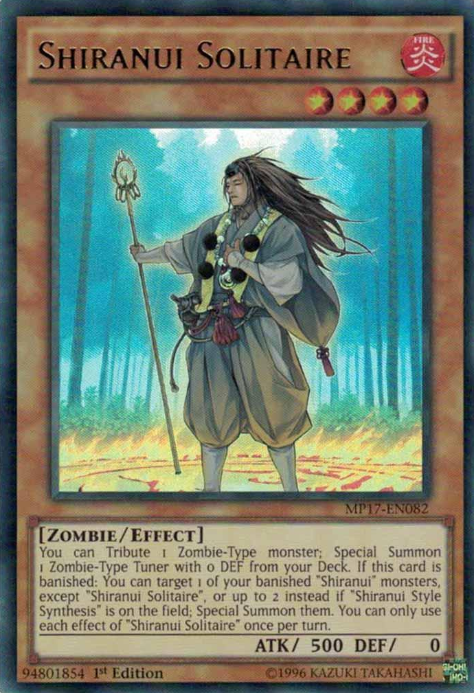 Shiranui Solitaire [MP17-EN082] Ultra Rare | Rock City Comics