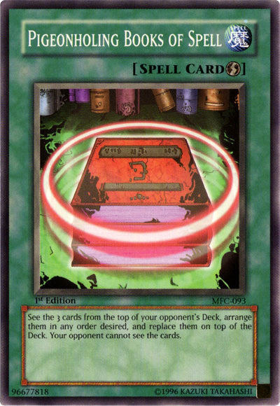 Pigeonholing Books of Spell [MFC-093] Common | Rock City Comics