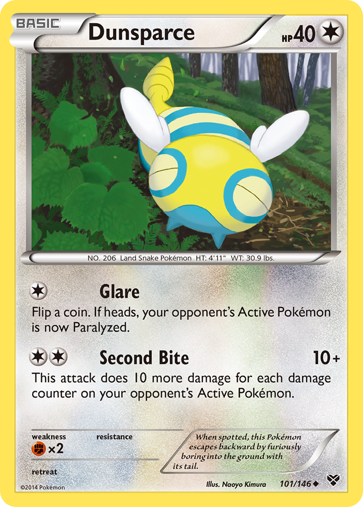 Dunsparce (101/146) [XY: Base Set] | Rock City Comics