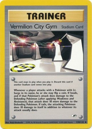 Vermilion City Gym (120/132) [Gym Heroes Unlimited] | Rock City Comics