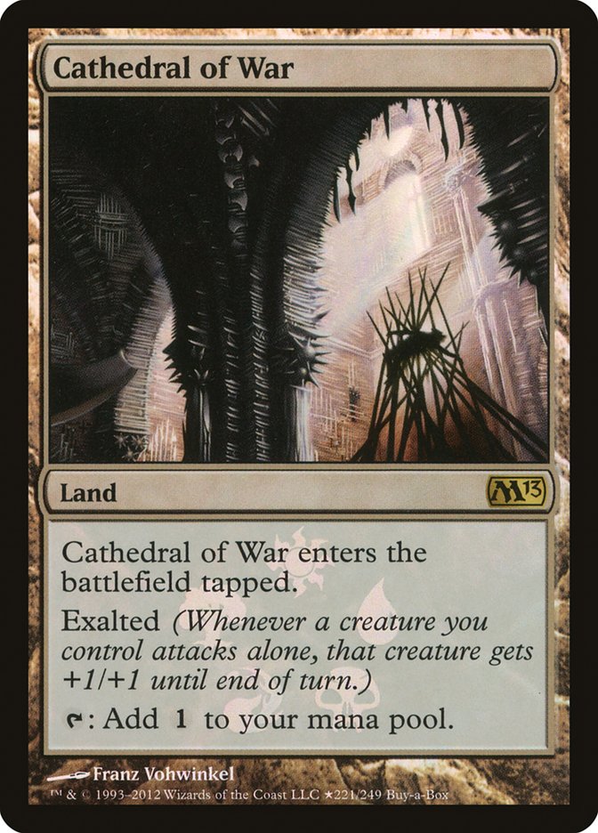 Cathedral of War (Buy-A-Box) [Magic 2013 Promos] | Rock City Comics