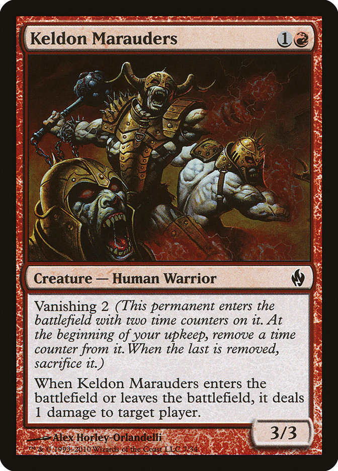 Keldon Marauders [Premium Deck Series: Fire and Lightning] | Rock City Comics