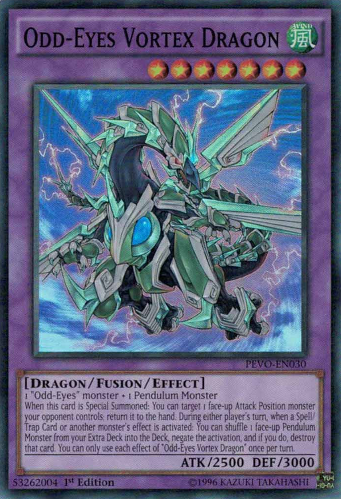 Odd-Eyes Vortex Dragon [PEVO-EN030] Super Rare | Rock City Comics