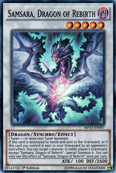 Samsara, Dragon of Rebirth [MP15-EN097] Super Rare | Rock City Comics