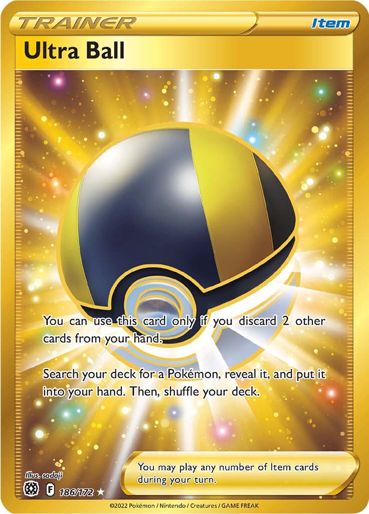 Ultra Ball (186/172) [Sword & Shield: Brilliant Stars] | Rock City Comics