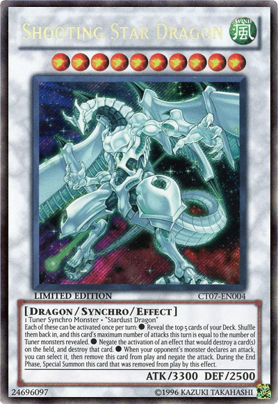 Shooting Star Dragon [CT07-EN004] Secret Rare | Rock City Comics