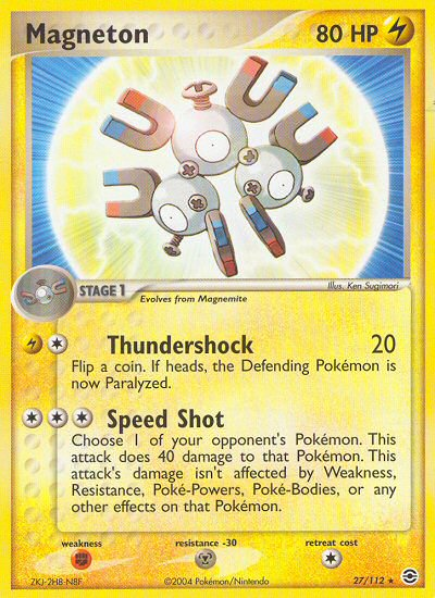 Magneton (27/112) [EX: FireRed & LeafGreen] | Rock City Comics