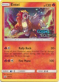 Entei (SM219) (Staff Prerelease Promo) [Sun & Moon: Black Star Promos] | Rock City Comics