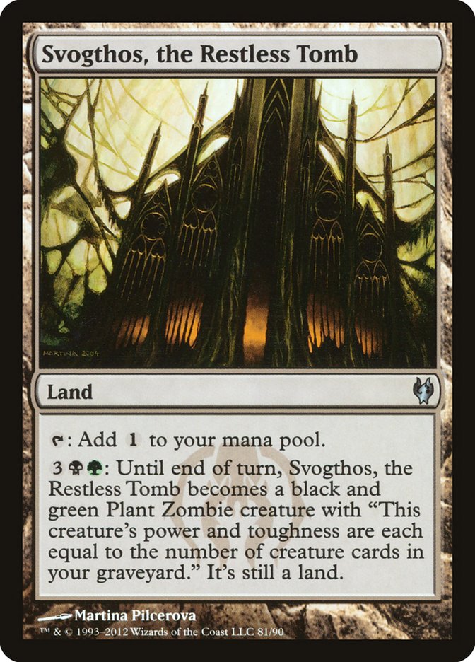 Svogthos, the Restless Tomb [Duel Decks: Izzet vs. Golgari] | Rock City Comics