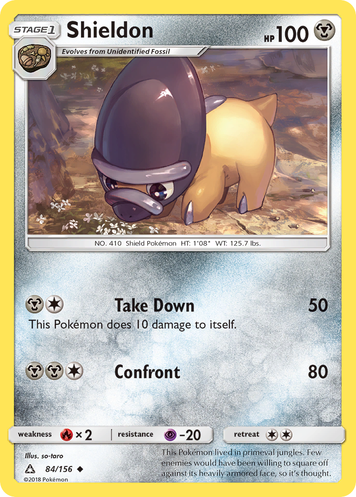 Shieldon (84/156) [Sun & Moon: Ultra Prism] | Rock City Comics