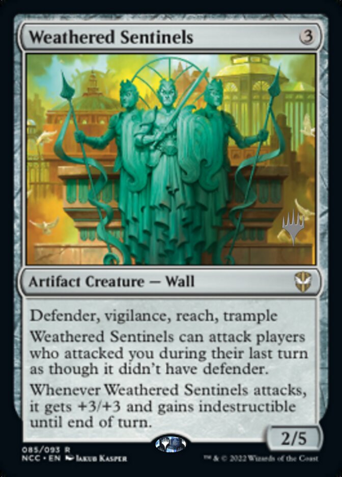 Weathered Sentinels (Promo Pack) [Streets of New Capenna Commander Promos] | Rock City Comics