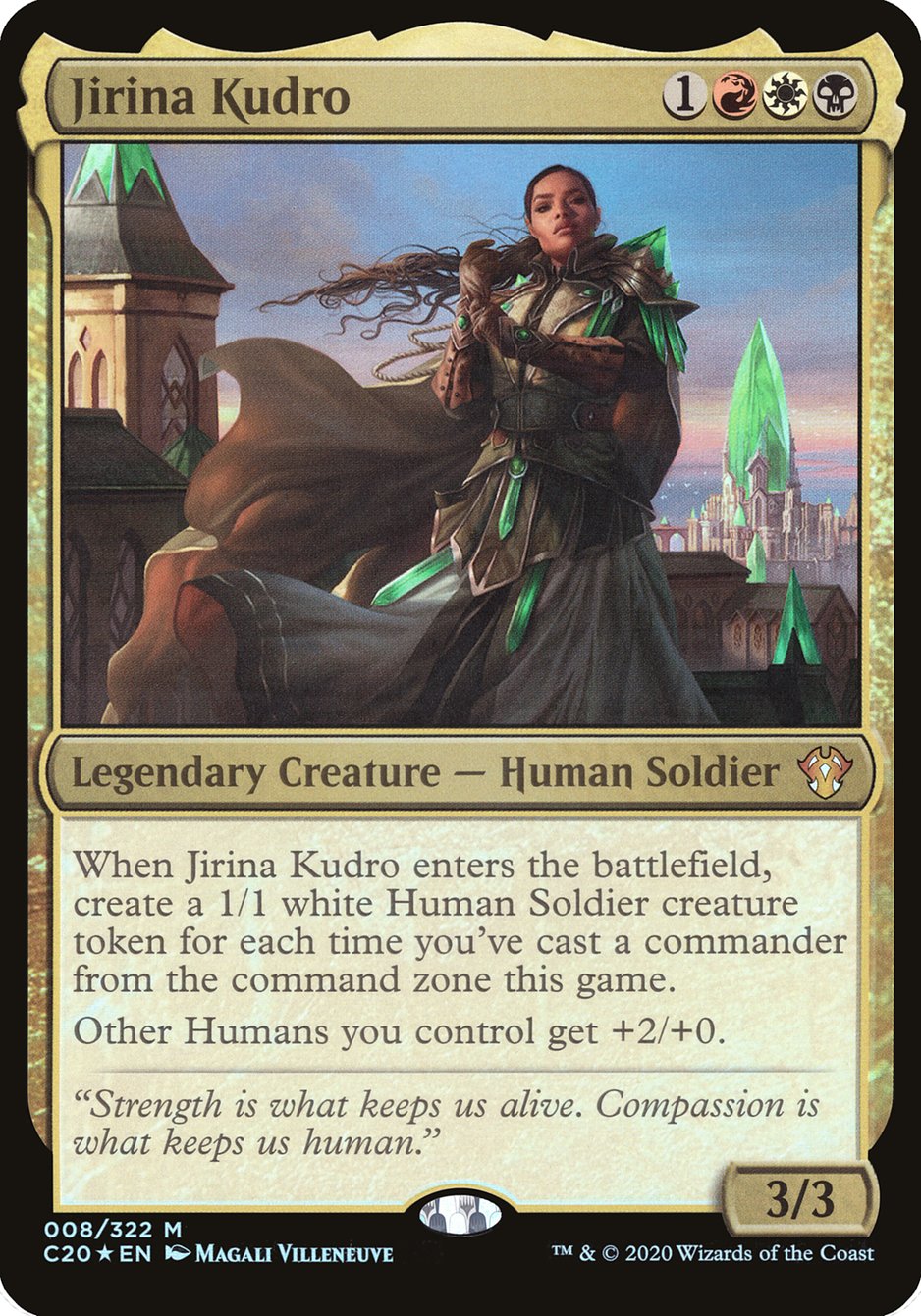 Jirina Kudro (Oversized) [Commander 2020 Oversized] | Rock City Comics