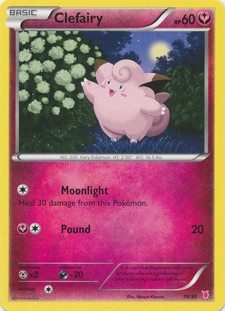 Clefairy (19/30) [XY: Trainer Kit 1 - Wigglytuff] | Rock City Comics