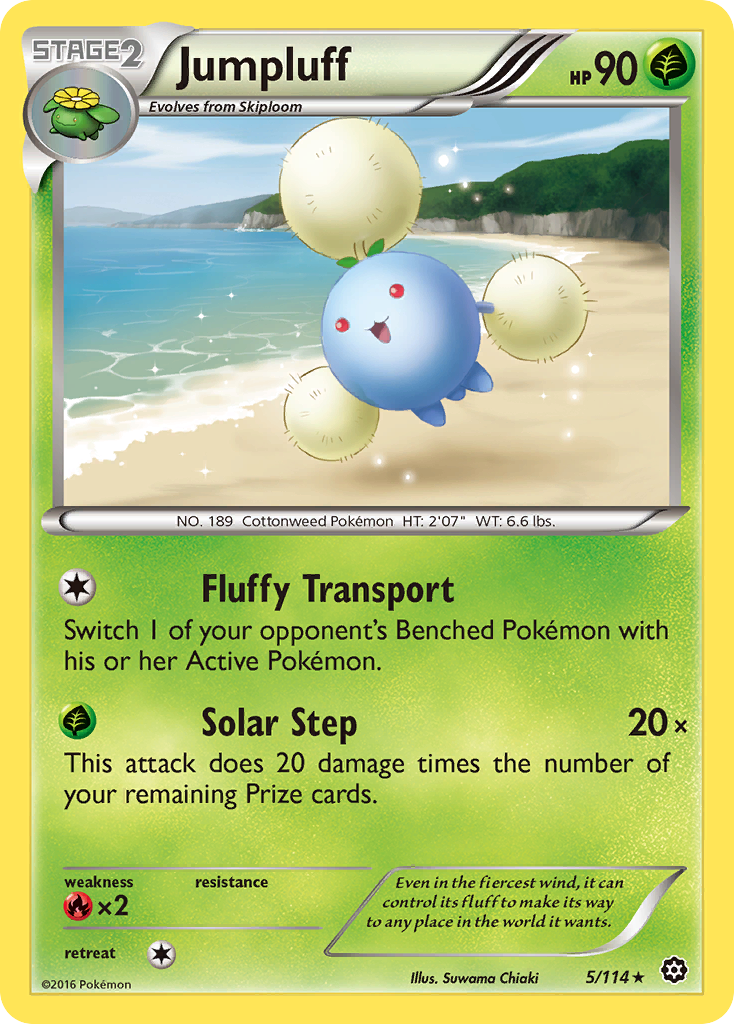 Jumpluff (5/114) [XY: Steam Siege] | Rock City Comics