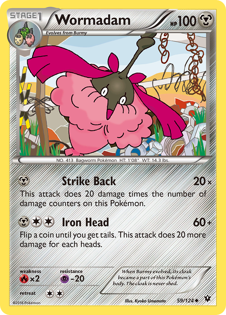 Wormadam (59/124) [XY: Fates Collide] | Rock City Comics