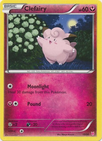 Clefairy (13/30) [XY: Trainer Kit 1 - Wigglytuff] | Rock City Comics