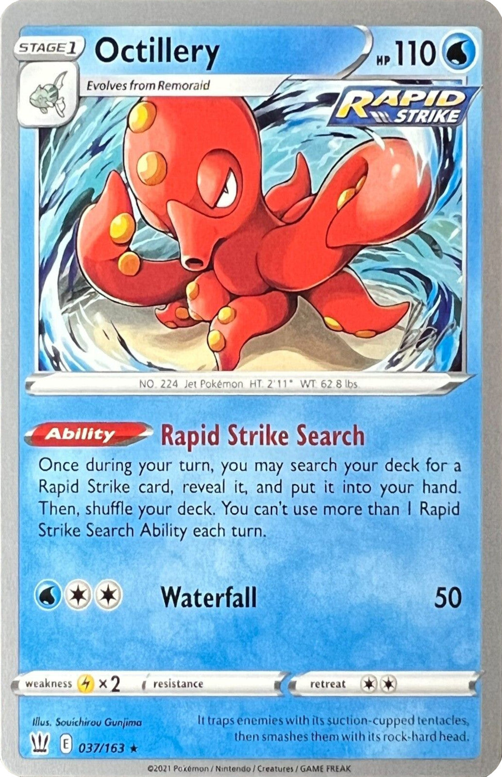 Octillery (037/163) (Cheryl Again - Sebastian Lashmet) [World Championships 2022] | Rock City Comics