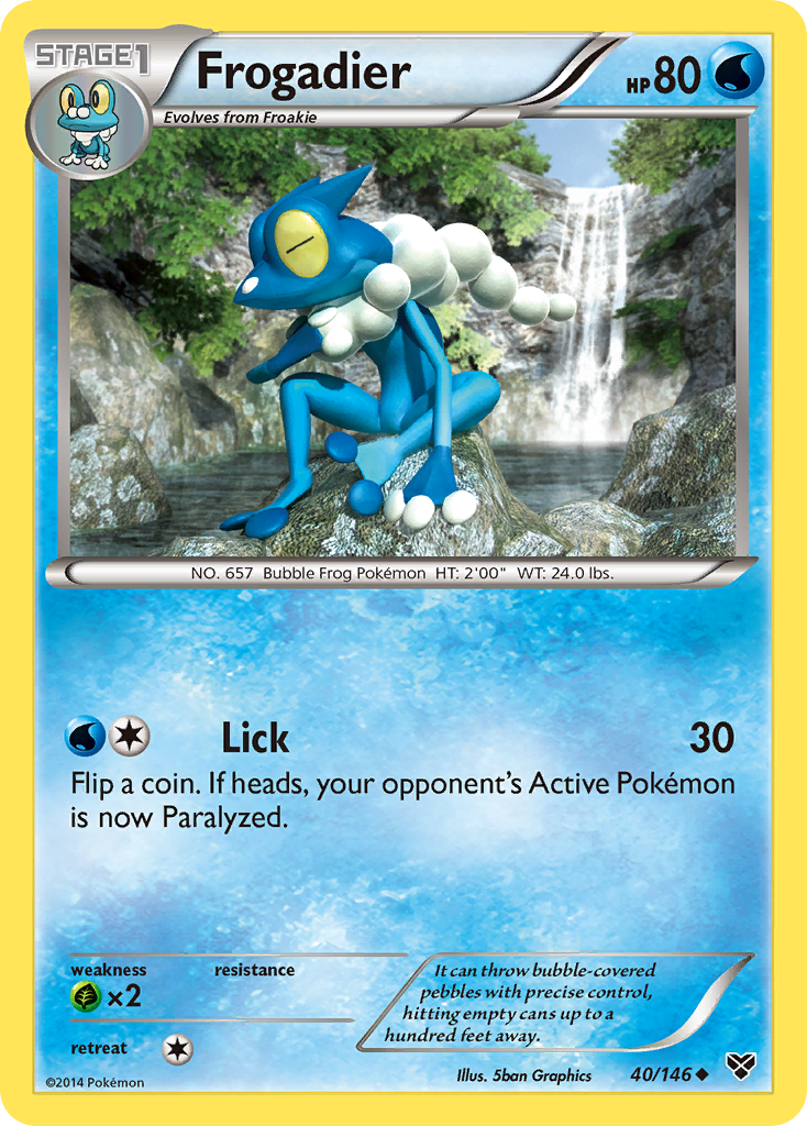 Frogadier (40/146) [XY: Base Set] | Rock City Comics