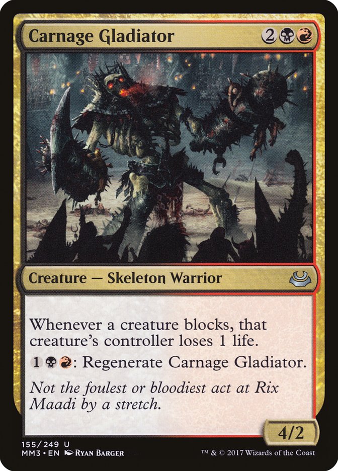 Carnage Gladiator [Modern Masters 2017] | Rock City Comics