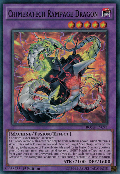 Chimeratech Rampage Dragon [BOSH-EN093] Super Rare | Rock City Comics