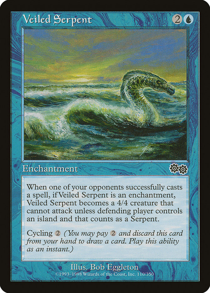 Veiled Serpent [Urza's Saga] | Rock City Comics