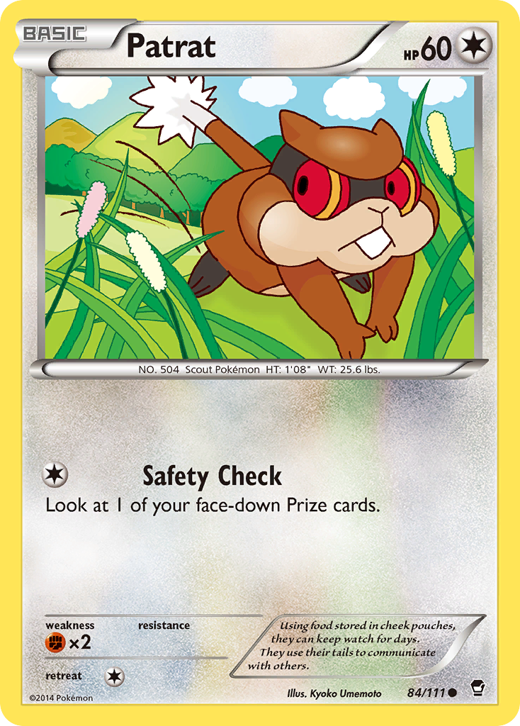 Patrat (84/111) [XY: Furious Fists] | Rock City Comics