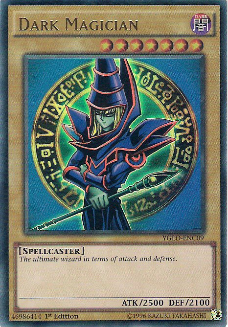 Dark Magician [YGLD-ENC09] Ultra Rare | Rock City Comics