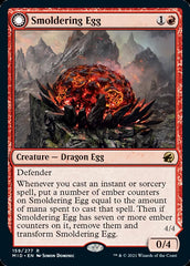 Smoldering Egg // Ashmouth Dragon [Innistrad: Midnight Hunt] | Rock City Comics