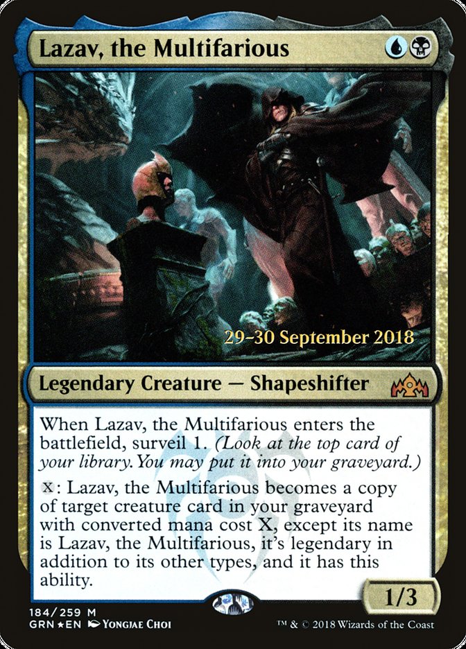 Lazav, the Multifarious  [Guilds of Ravnica Prerelease Promos] | Rock City Comics