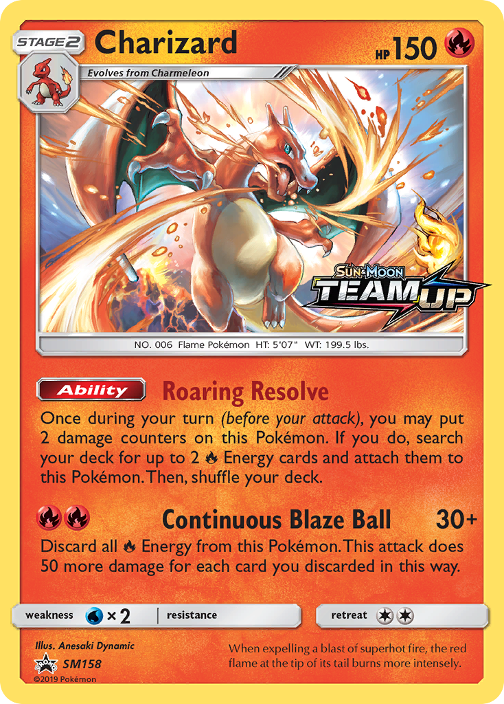 Charizard (SM158) [Sun & Moon: Black Star Promos] | Rock City Comics