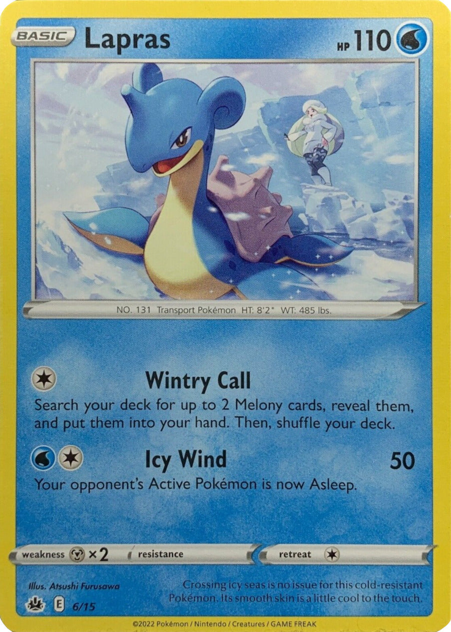 Lapras (6/15) [McDonald's Promos: Match Battle] | Rock City Comics